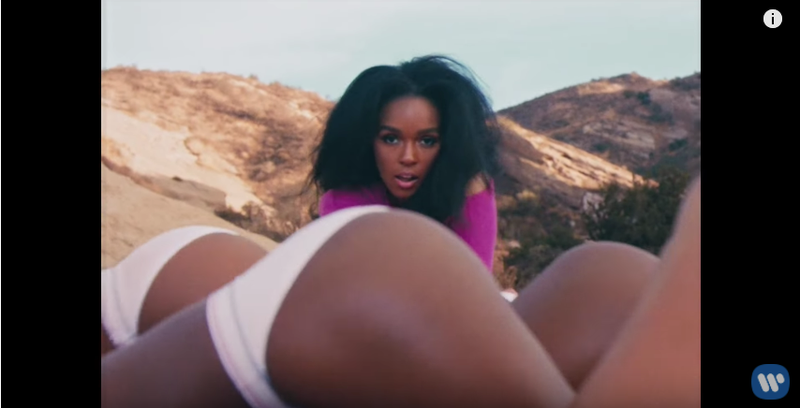 Illustration for article titled It's Vaginas Galore in Janelle Monáe's Music Video for 'Pynk'